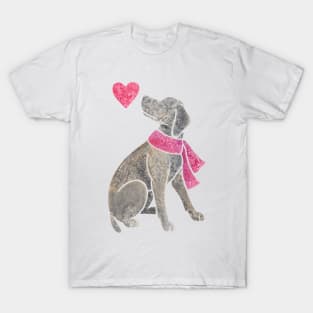 Watercolour Weimaraner T-Shirt